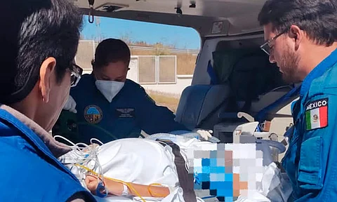 La SSM apoyó en las maniobras prehospitalarias
