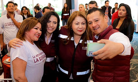 Cristina Portillo cierra filas con Torres Piña en su camino al Senado