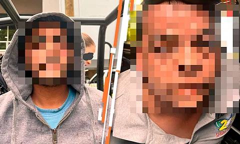 También aseguraron 2 armas de fuego calibre 9 mm, un automóvil Volkswagen, un juego de placas del estado de Michoacán