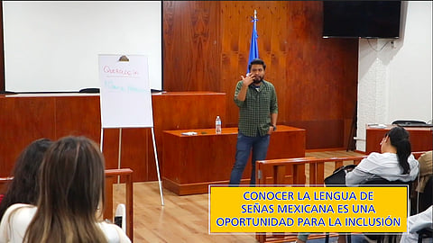 La Lengua de Señas Mexicana es un idioma en crecimiento, señala intérprete