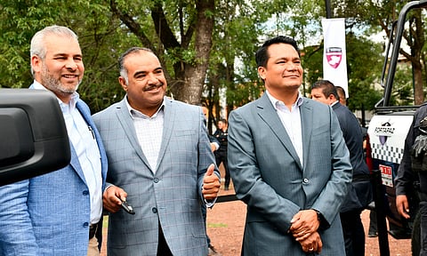 Con patrullas y equipamiento se fortalece la seguridad de 46 municipios: SESESP