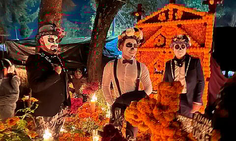 Gran celebración vivió Michoacán en su Noche de Muertos