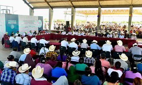 Director del IMSS acompaña a AMLO para supervisar Plan de Justicia del Pueblo Yaqui