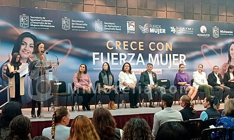 Realizan Jornada "Crece con Fuerza Mujer" para impulsar negocios liderados por mujeres
