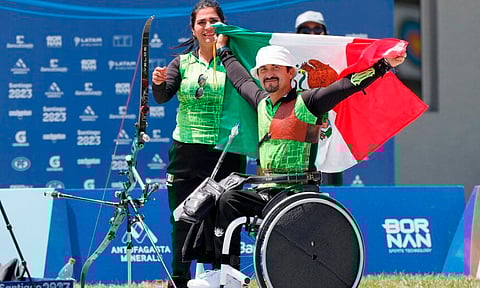 Michoacano Samuel Molina gana oro y bronce en Parapanamericanos Santiago 2023