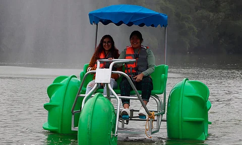 Aventúrate a navegar en el lago del zoo de Morelia