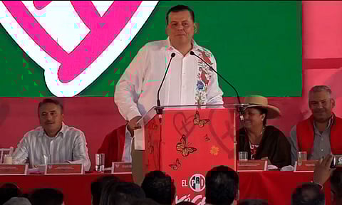 Los priístas michoacanos están con Xóchitl Gálvez, asegura Guillermo Valencia