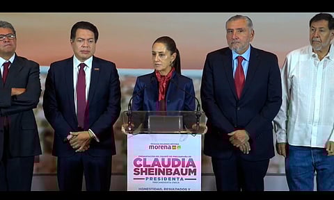 Sheinbaum presenta su equipo de precampaña rumbo a 2024