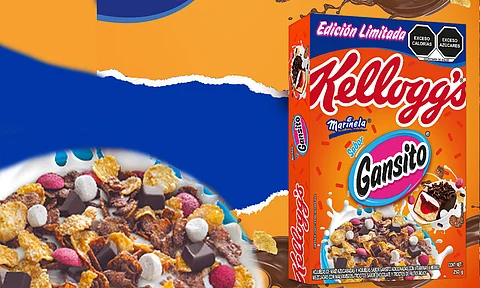 Kellogg’s lanza cereal sabor Gansito por poco tiempo