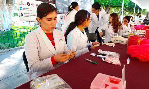 SSM realiza pruebas rápidas de VIH, hepatitis C y sífilis en Centro de Morelia