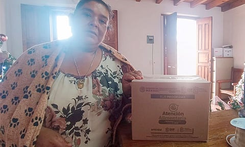 Continúa DIF Pátzcuaro con dotación de despensas