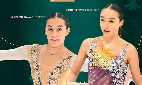 Prepararán exhibición en Morelia con las estrellas del patinaje Helena y Muriel Nava