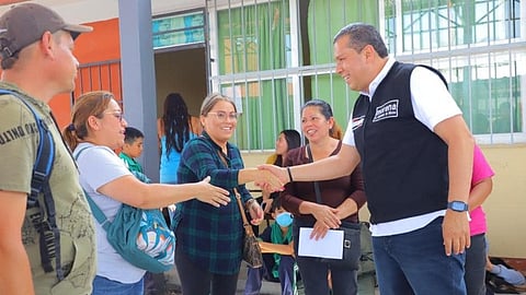 Échale una Mano a las Escuelas llegó a más de 650 instituciones de Morelia en 2023: JC Barragán