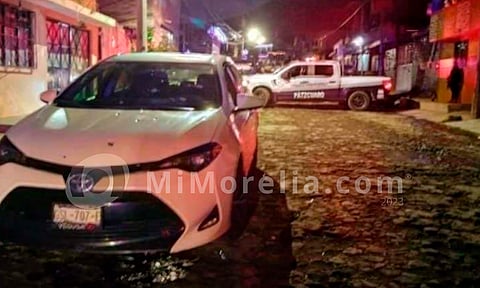 Balean a dos hombres en Pátzcuaro 