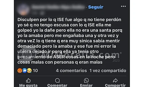 Mata a su novia y se disculpa en Facebook, en Michoacán