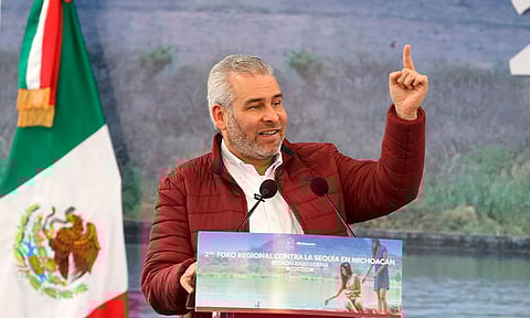 No se escatimarán recursos para enfrentar la sequía en Michoacán: Bedolla