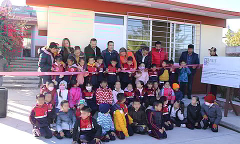 Impulsa Bladimir González educación con obras prioritarias en Tarímbaro