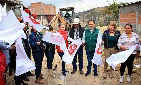 Tarímbaro: inicia construcción de drenaje sanitario en Cuitzillo El Chico