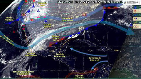 Llega frente frío 25, descienden otra vez las temperaturas en Michoacán