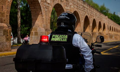 Policía Morelia recibe aumento de salario del 5%