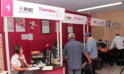 Módulos del INE abrirán los fines de semana para tramitar la credencial