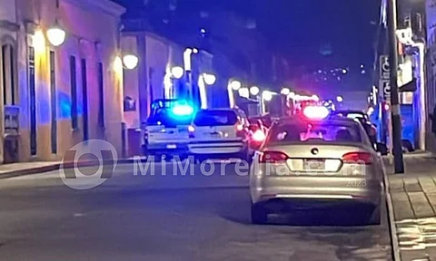 Riña en el Centro Histórico de Morelia deja un muerto