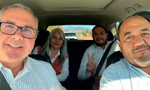 Investiga FGE robo de camioneta de legislador Enrique Godínez tras acudir a mitin de Xóchitl Gálvez