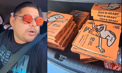 Revendedor de Costco va sobre las pizzas y le llueven críticas por el precio