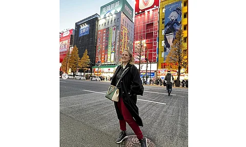Erika Buenfil vive sismo en Japón