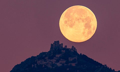 No te pierdas hoy la luna llena de lobo, la primera de 2024