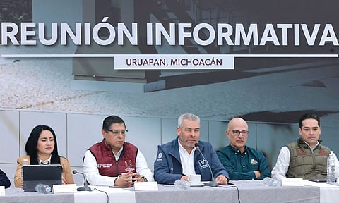 Confirma Bedolla obras de alto impacto para el desarrollo de Uruapan