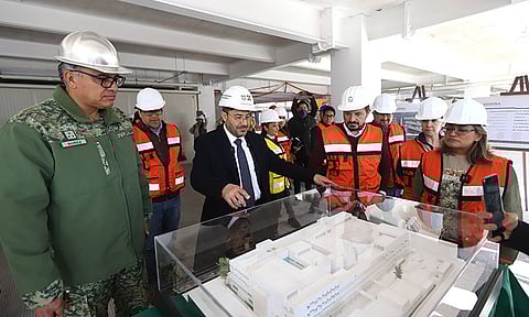 El director general del IMSS informó que se invierten 2 mil 728 mdp y prevé que en septiembre esté en operación con la plantilla que ya estaba adscrita a esa unidad médica