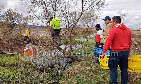 Joven sale a cazar patos y muere ahogado en Presa Queréndaro