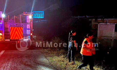 Un hombre sin vida y una mujer herida, tras accidente en la Morelia-Salamanca