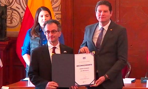 Morelia: nombran Huésped Distinguido a embajador del Reino Unido