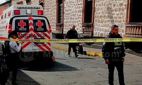 Paro cardíaco, posible causa de muerte de hombre en el Centro Histórico de Morelia