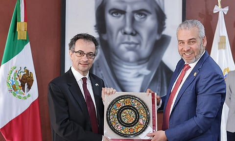 Embajada de Reino Unido acompañará propuesta de reforma ambiental: Bedolla