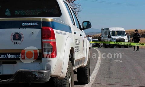 Hallan a hombre asesinado y maniatado en la región de Cuitzeo