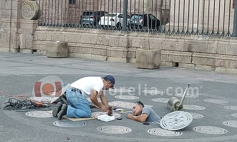 Cambian cableado y resetean sistema computarizado en fuentes danzarinas