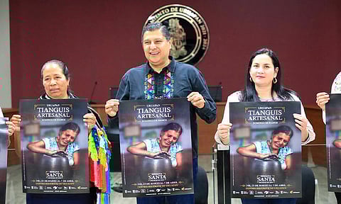 Tianguis Artesanal nos une y nos da identidad: Nacho Campos