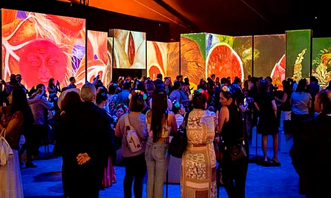 Llega la exposición de video mapping “Yo Soy Frida Kahlo” a México