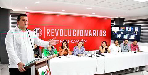 También ratificaron la plataforma política del partido para el proceso electoral 2023-2024