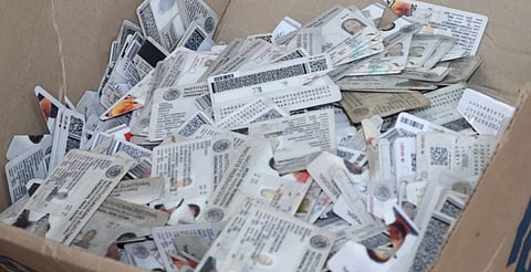 INE Michoacán destruyó más de mil credenciales de elector que no fueron recogidas