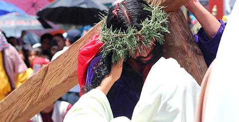Tarímbaro realiza con éxito su tradicional Viacrucis Viviente