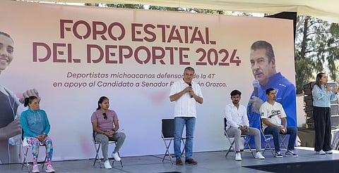 Será Raúl Morón un aliado del deporte de Michoacán