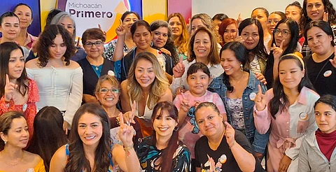 Michoacán Primero continúa con acciones para poner primero a las mujeres
