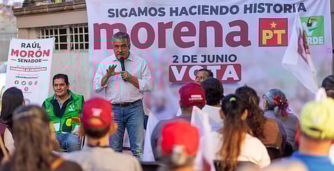 Hacer realidad las 20 iniciativas del presidente, misión de Raúl Morón en el Senado