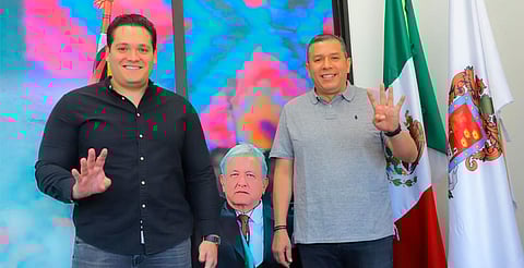 Juan Carlos Barragán y César Osuna en fórmula de Morena