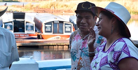 Llama Celeste al rescate urgente de los lagos en Michoacán