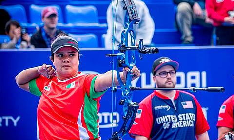 Mexicana se cuelga la plata en Copa del Mundo de Tiro con Arco en Shangái